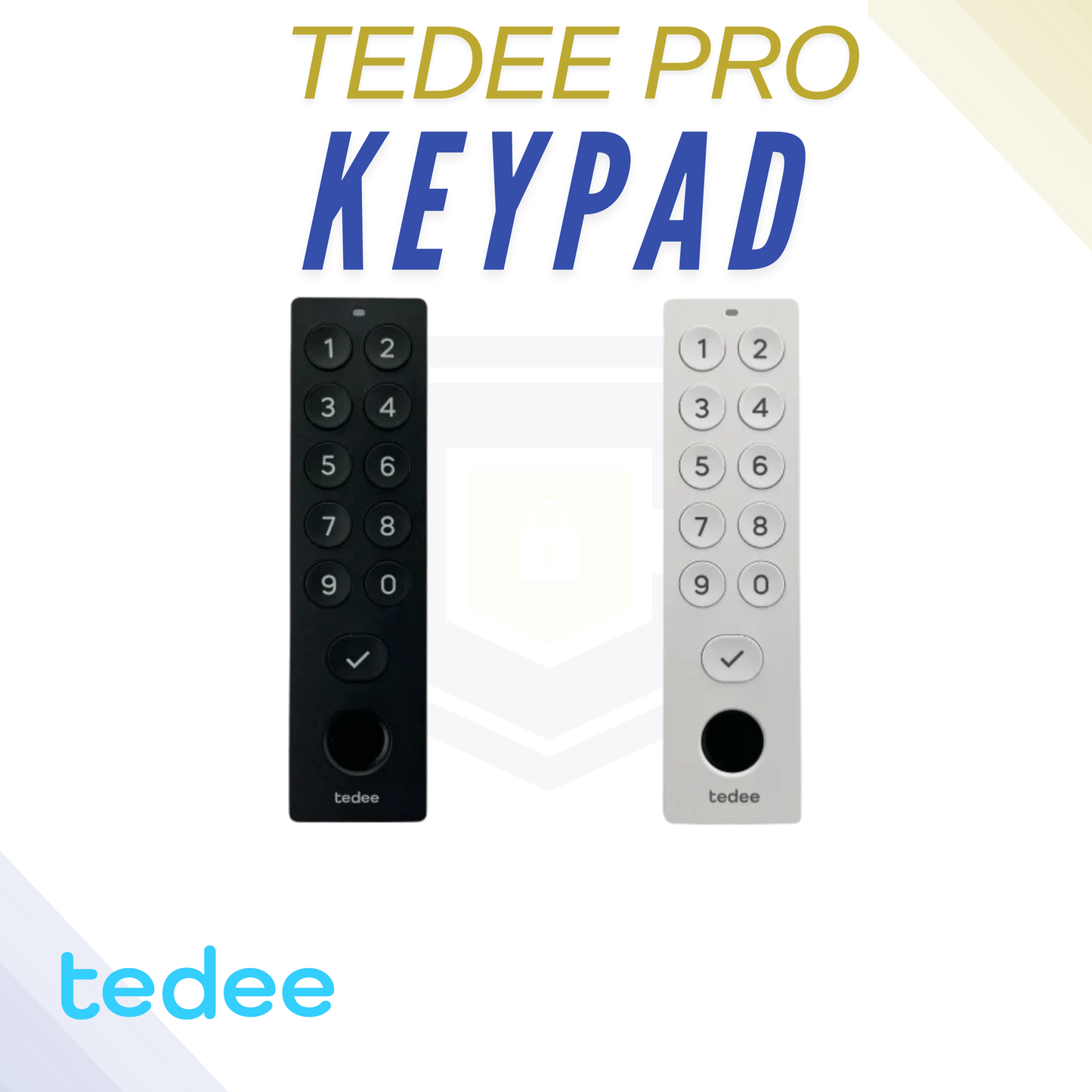Tedee PRO expert pack (tedee pro+ Bridge + kaba expert plus adaptado)