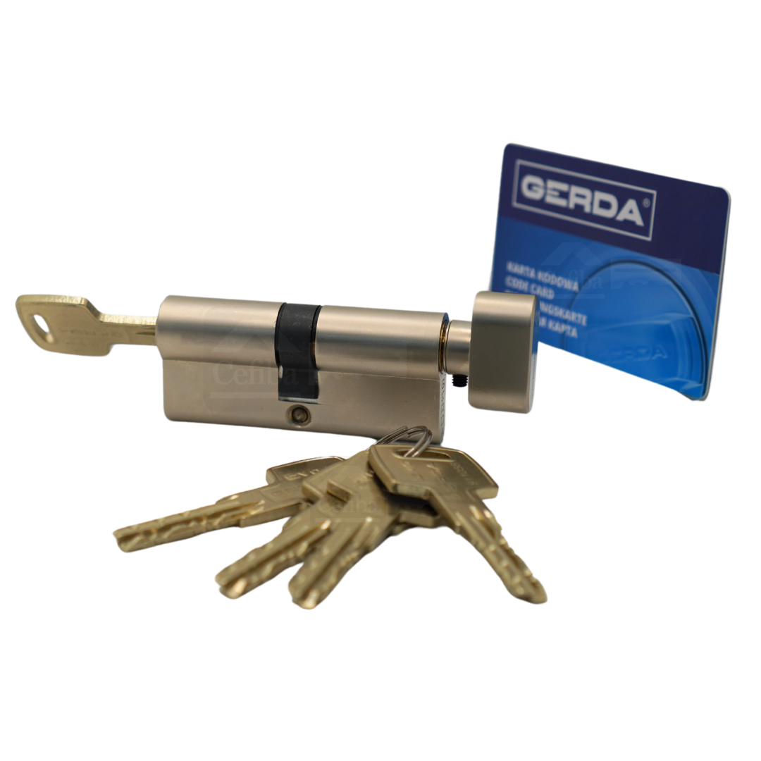 Cilindro puntos para Tedee. GERDA EVO 5 LLAVES