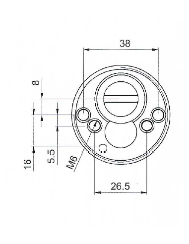 Escudo Magnético Disec mrm25e