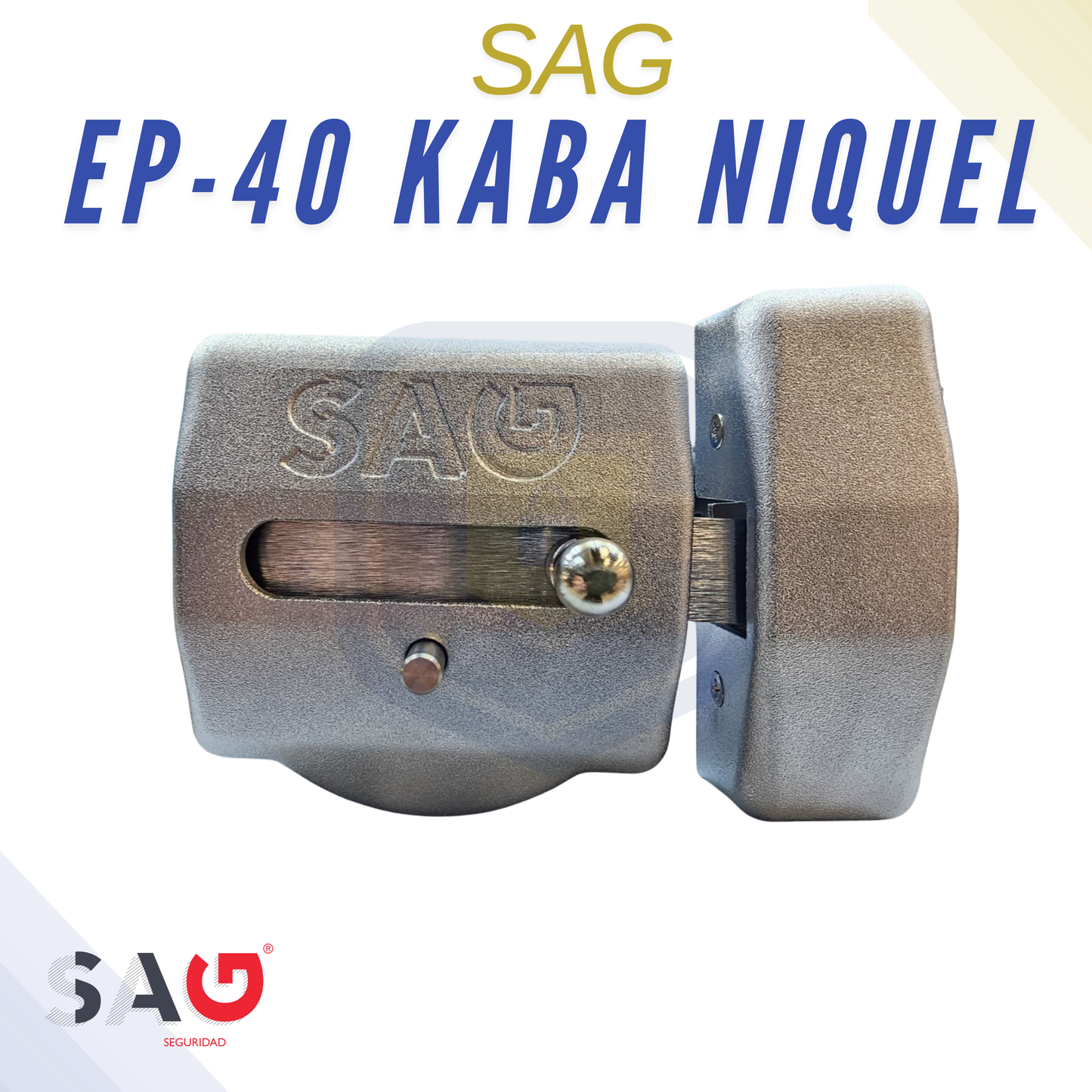 Cerrojo SAG EP 40 con KABA EXPERT PLUS