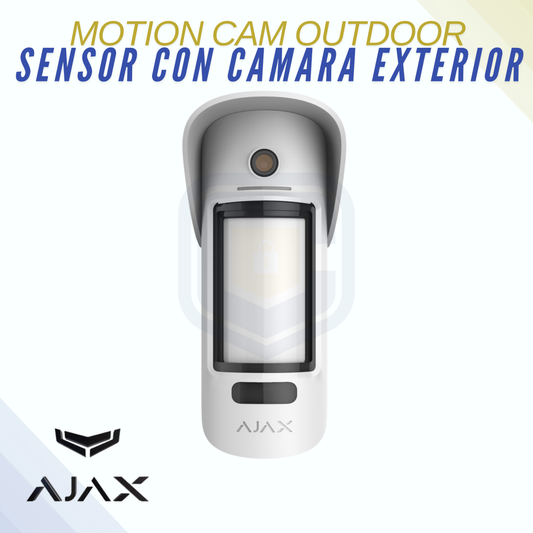 AJAX MotionCam Outdoor- Sensor movimiento con cámara para exterior