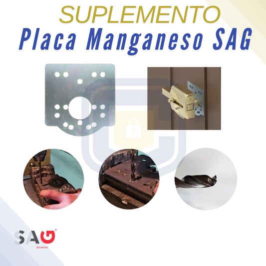 Suplemento placa sag manganeso