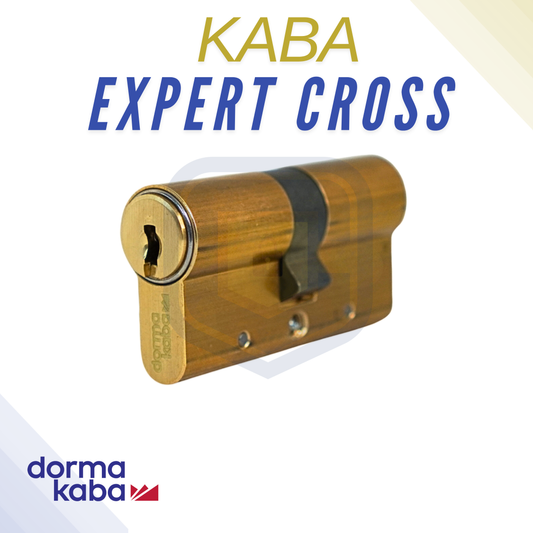 KABA Expert Cross – Cilindro de Alta Seguridad Antibumping | Máxima Protección