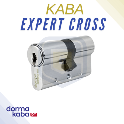 KABA Expert Cross – Cilindro de Alta Seguridad Antibumping | Máxima Protección