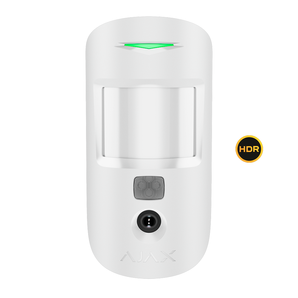 AJAX MotionCam PHOD HDR - Sensor movimiento con cámara