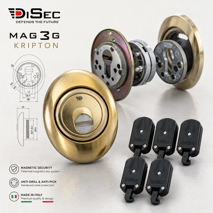 DISEC MAG3G Kripton - 5 LLAVES