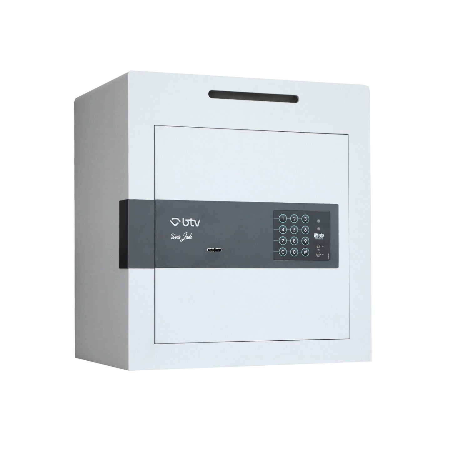 Caja fuerte BTV Jade 40 electrónica con ranura de superficie