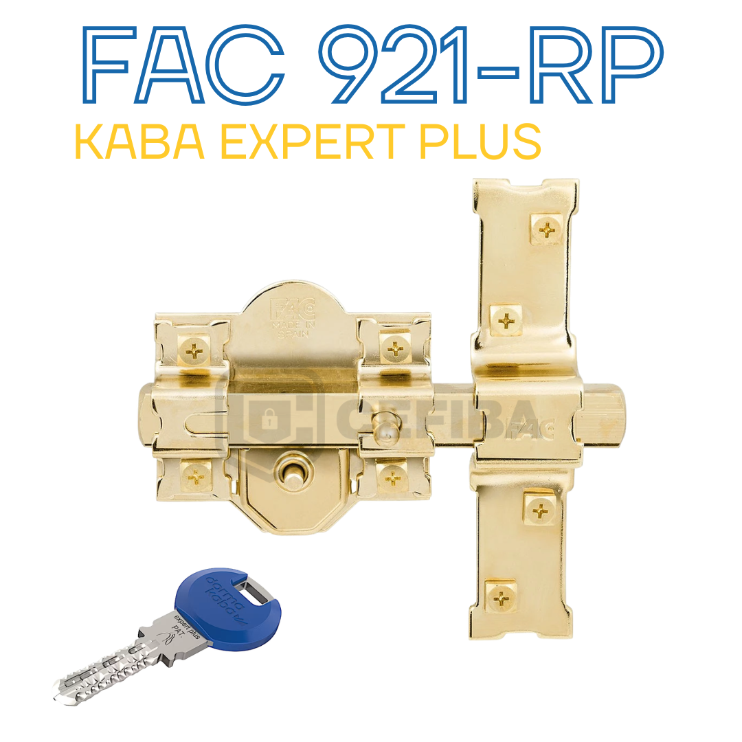 Cerrojo FAC 921-RP 80 KB 2026 – Seguridad Antibumping y Anti