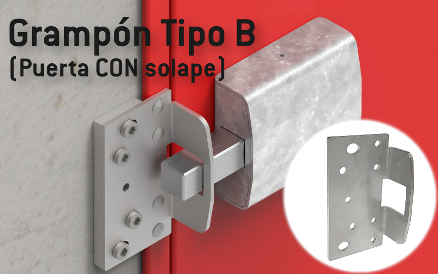 Grampón SAG tipo B