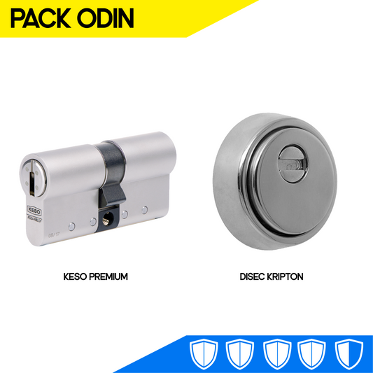 Pack de seguridad Odin (Keso Premium + Disec Kripton)