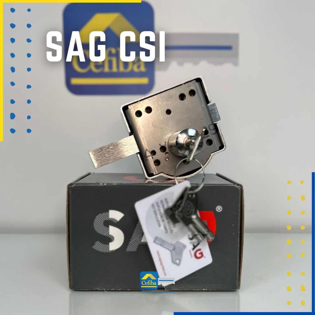 Cerrojo SAG modelo CSI  Cerraduras de Seguridad