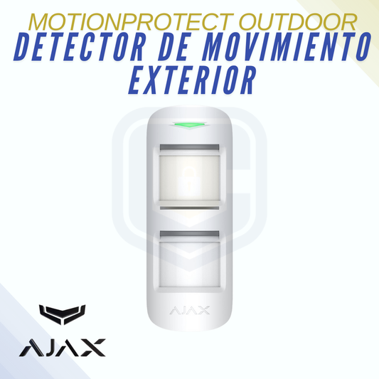 AJAX MotionProtect Outdoor- Detector de movimiento inalámbrico para exterior
