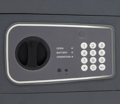 Teclado electrónico y pomo de apertura de la caja fuerte empotrar Cefiba Guard