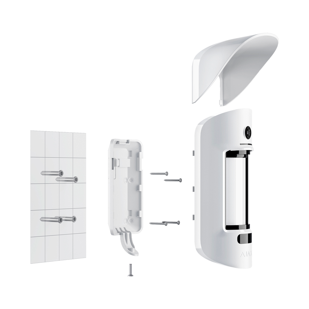 AJAX MotionCam Outdoor- Sensor movimiento con cámara para exterior