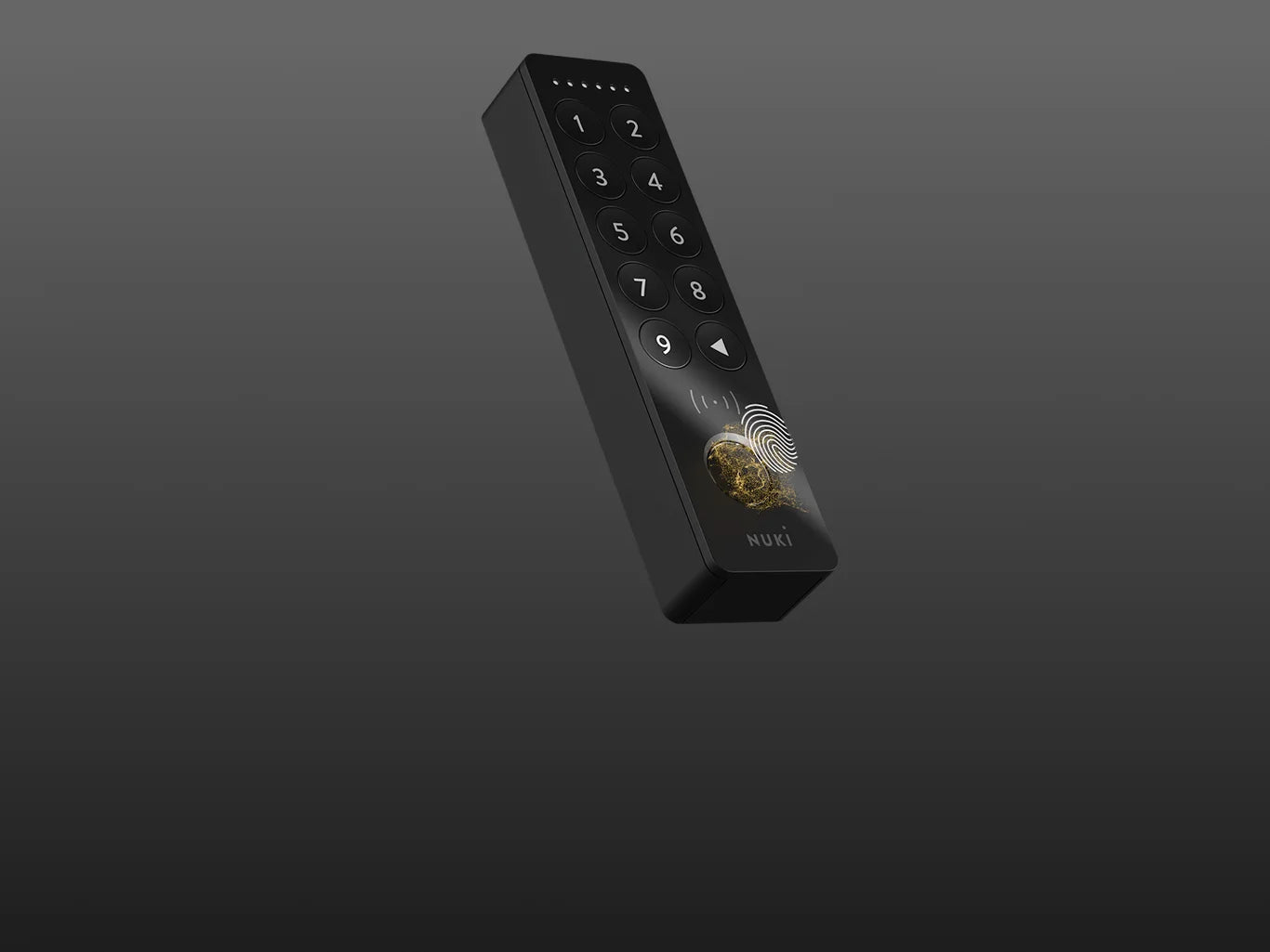 Acceso mediante huella dactilar en el Nuki Keypad 2 NFC