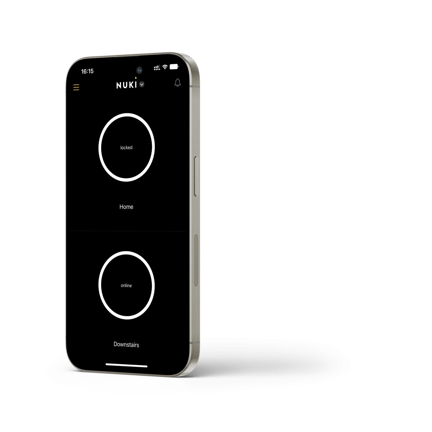 App de Nuki controlando el Opener y el Smart Lock
