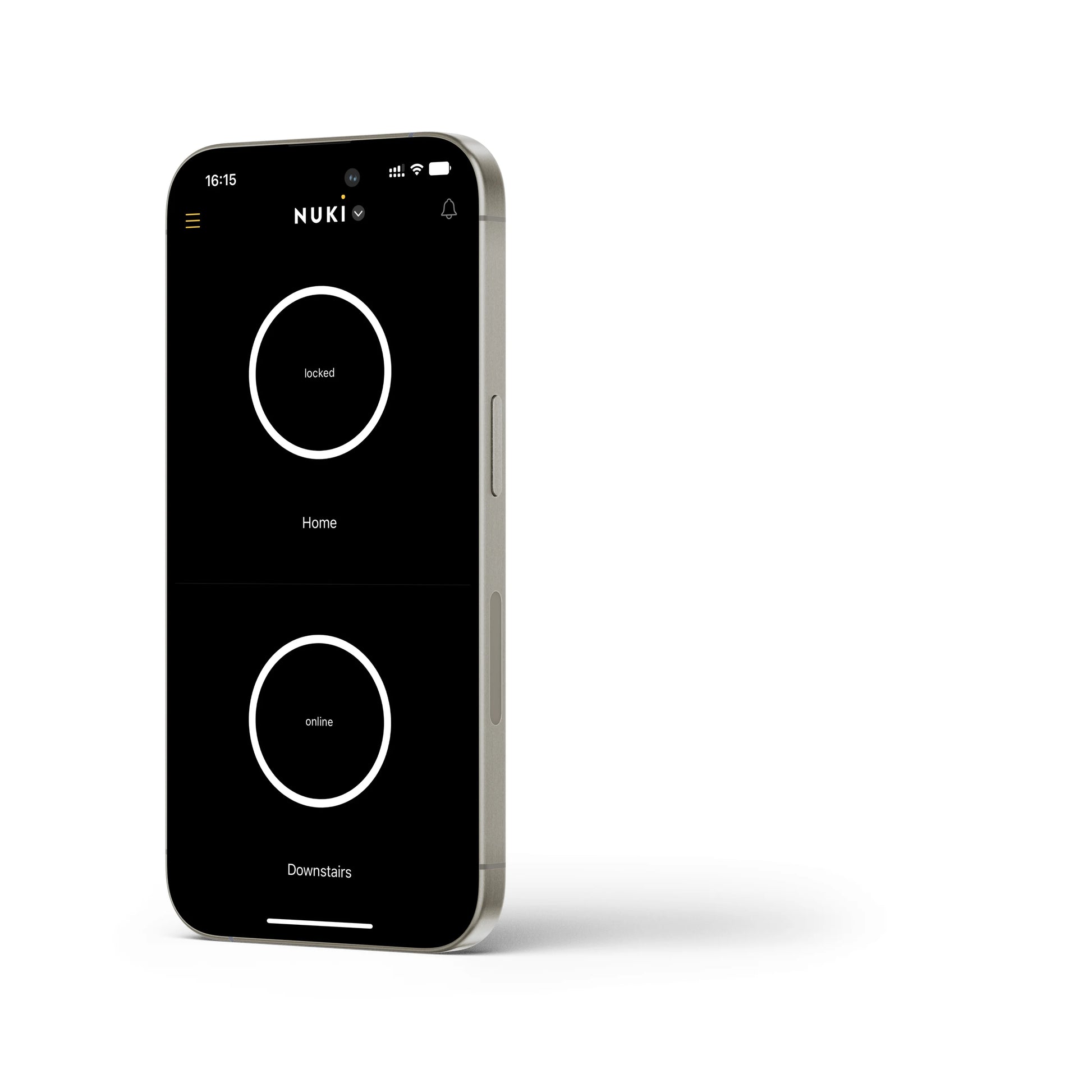 App de Nuki controlando el Opener y el Smart Lock