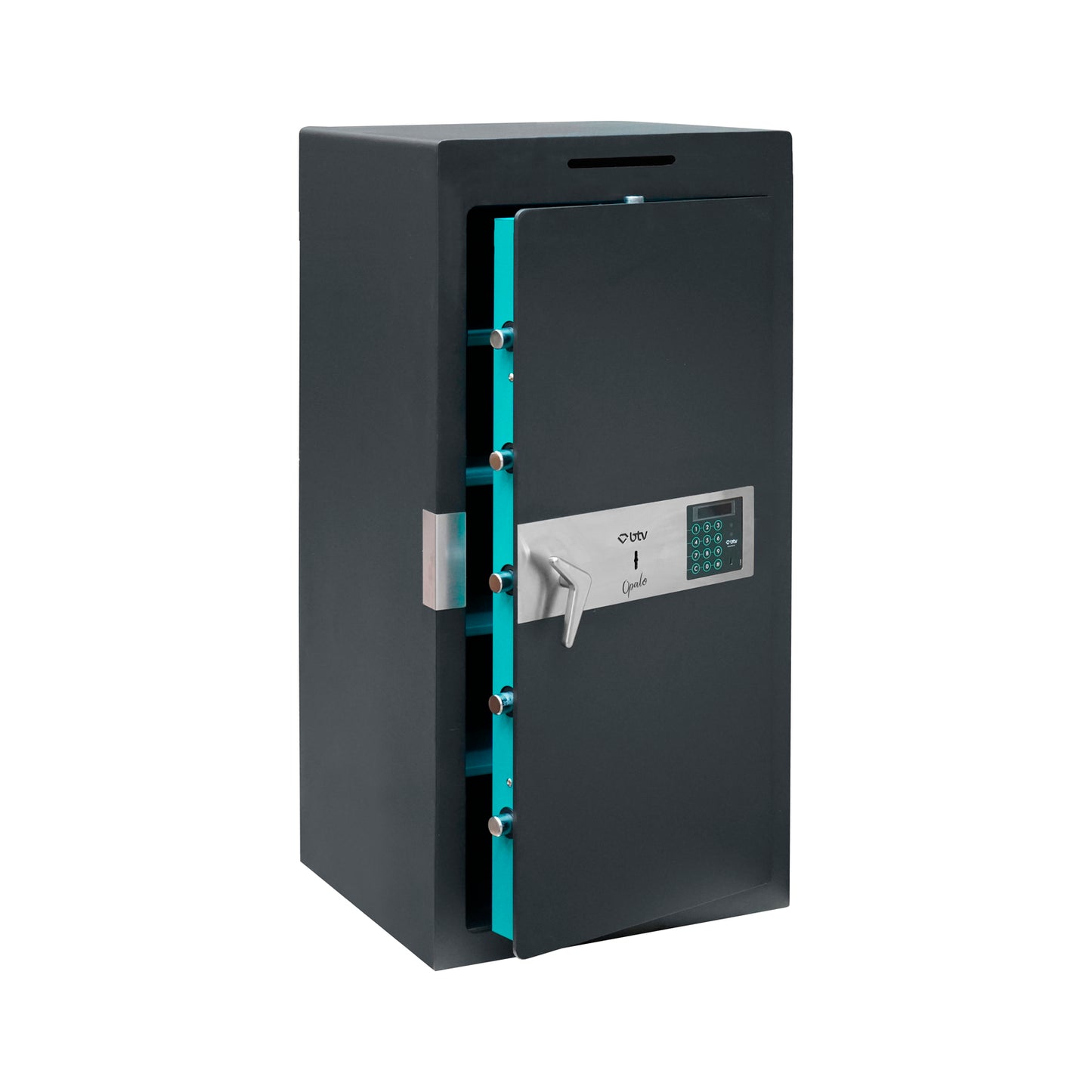 Caja fuerte BTV Ópalo electrónica con ranura de superficie