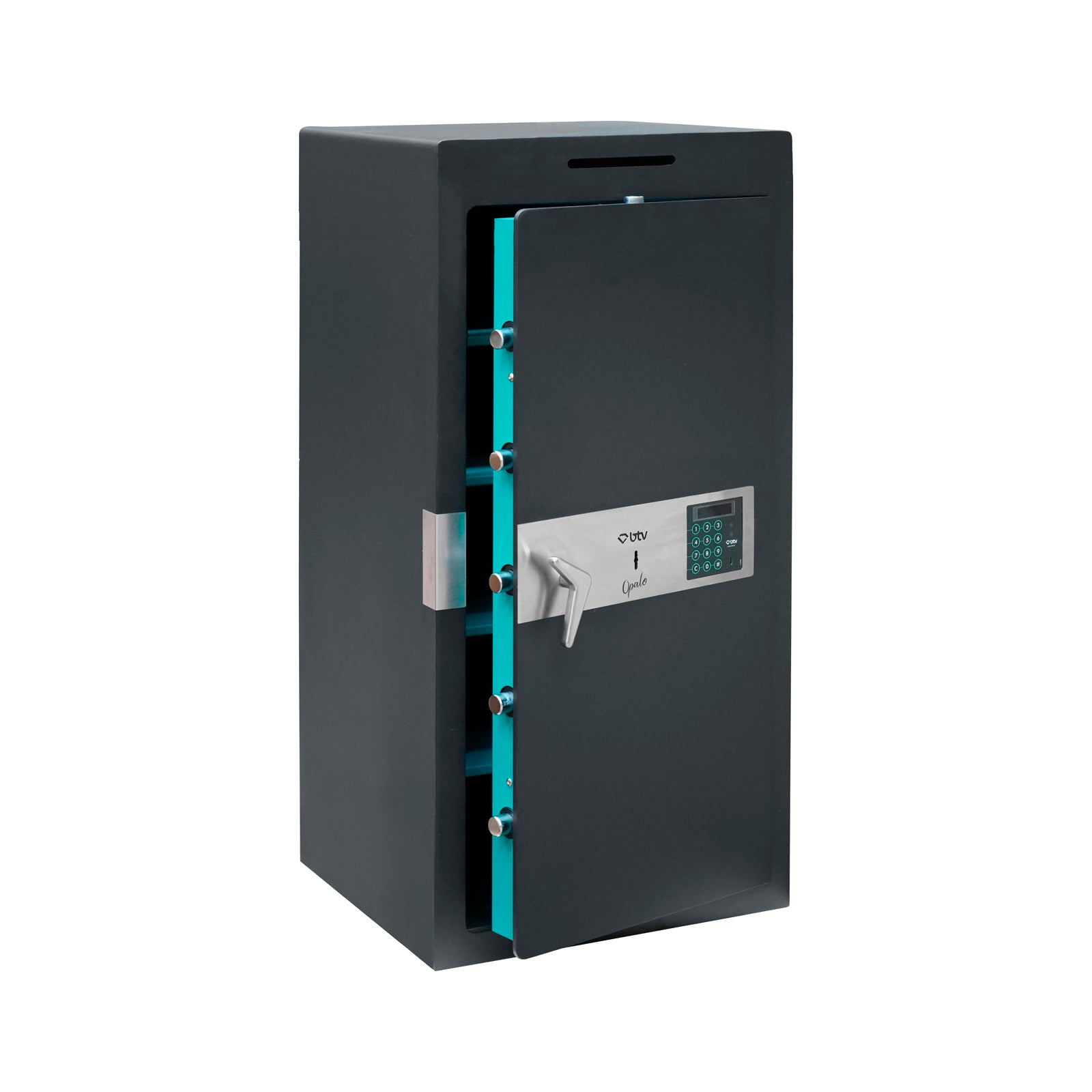 Caja fuerte BTV Ópalo electrónica con ranura de superficie