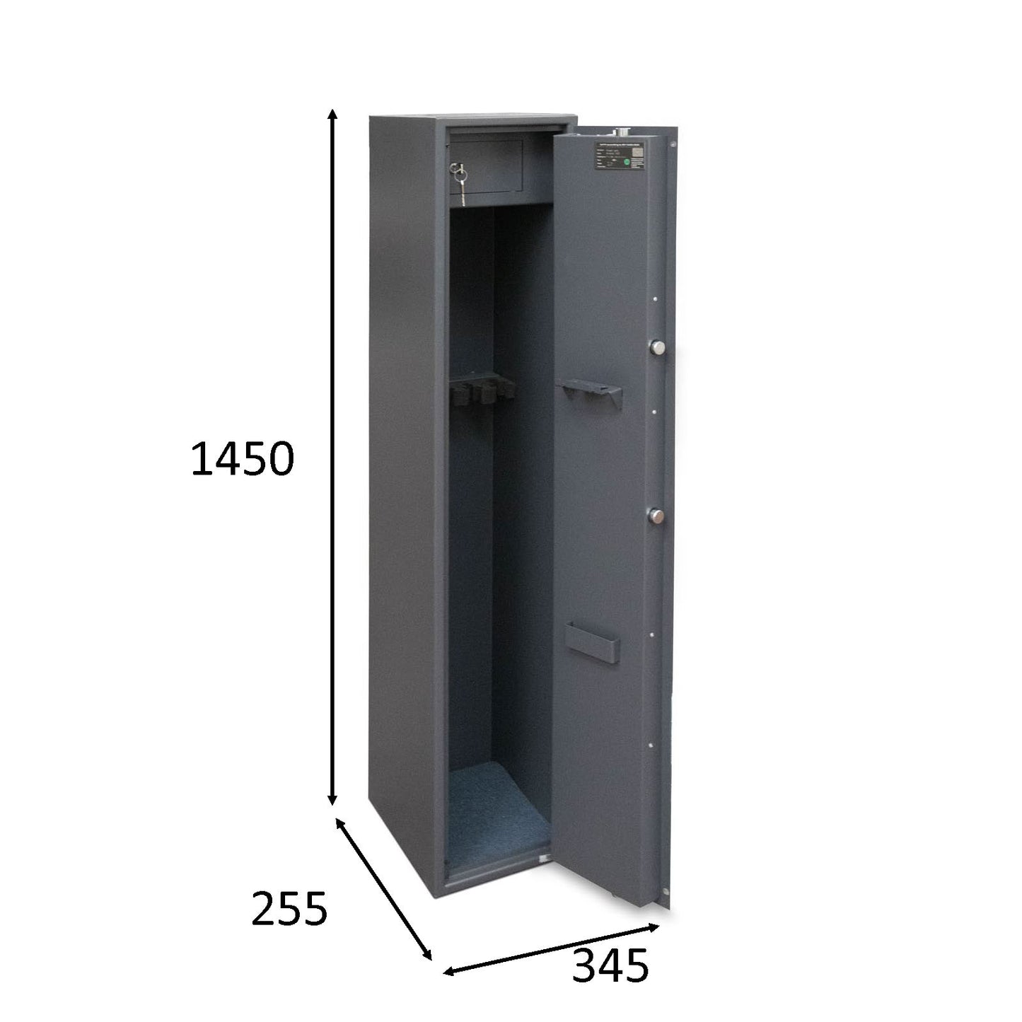Armero BTV Defender 5 armas vista completa